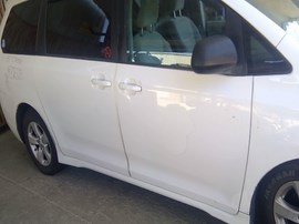 2018 TOYOTA SIENNA LE, WHITE, 3.5L, AT, FWD,  Z25125